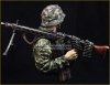 Young Miniatures YM1869 Waffen SS Young Machine Gunner 1944 1/10